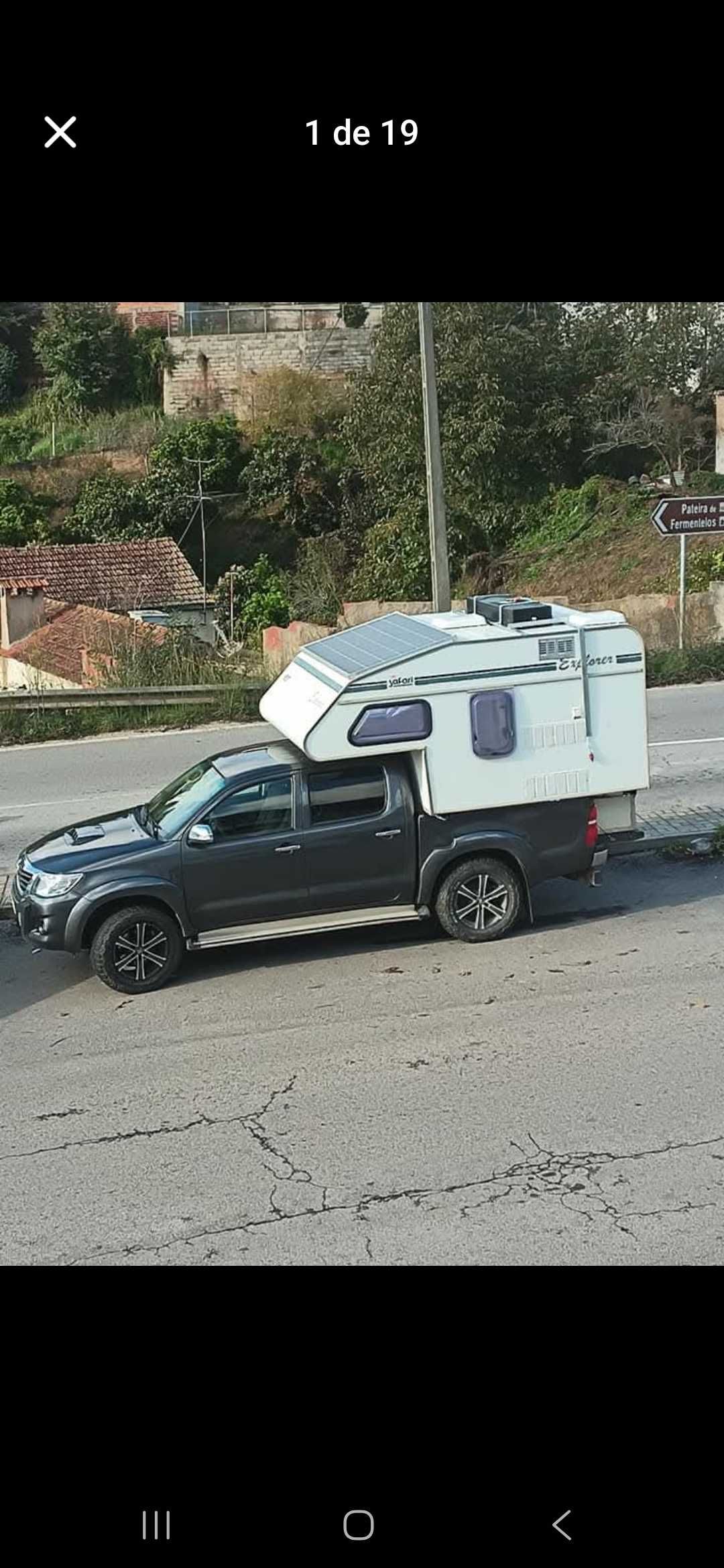 Celula caravana para Pickup