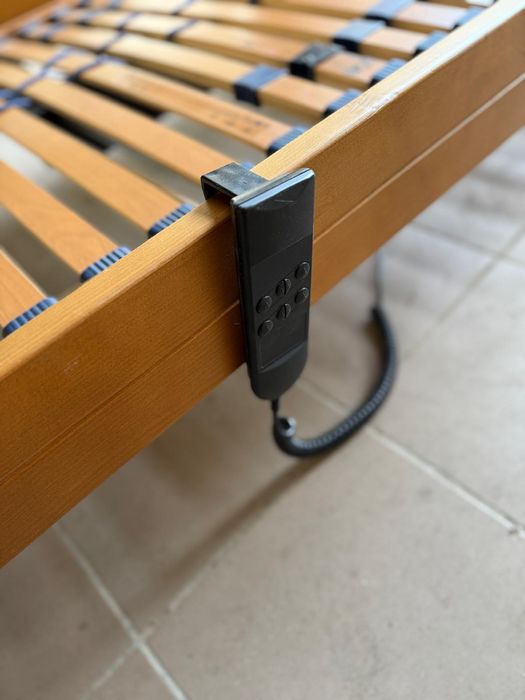 Łóżko ortopedyczne rehabilitacyjne drewno
