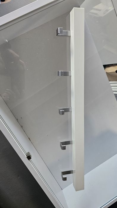 Wieszak biały ikea tjusig