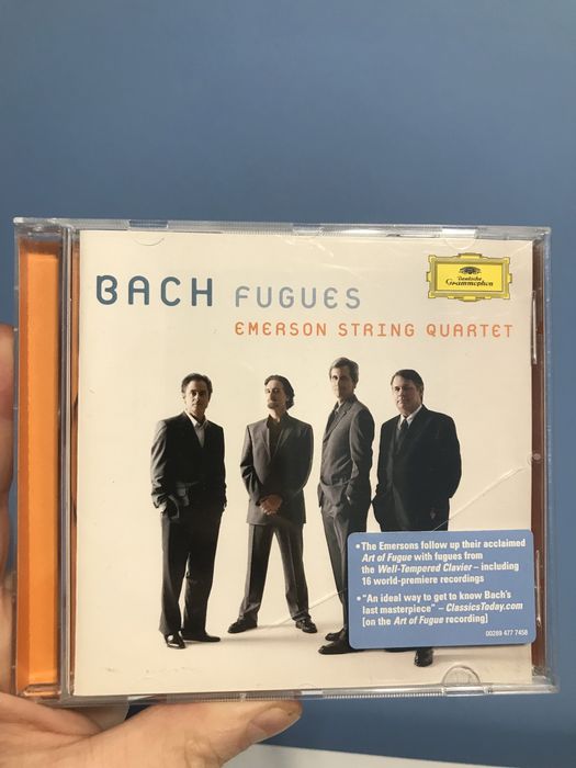 Cd диск Bach fugues Emerson String Quartet