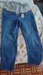 Calça de ganga grávida