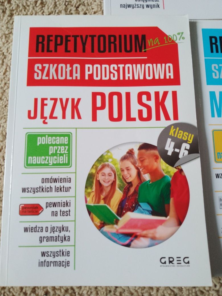 Repetytorium szkoła podstawowa Historia Angielski Polski  4/6