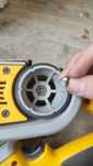 DeWalt DW433 Szlifierka taśmowa małe uszkodzenie