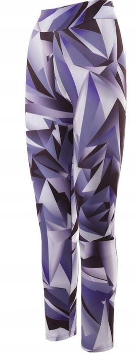 legginsy damskie sportowe spodnie elastyczne z wysokim stanem s/m