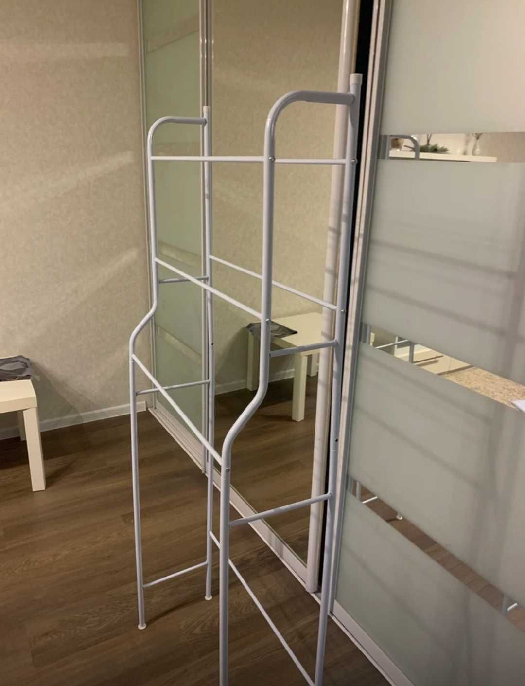 Стелаж у ванну на 3 полки стелаж-полиця стеллаж 155х65см  над машинкою