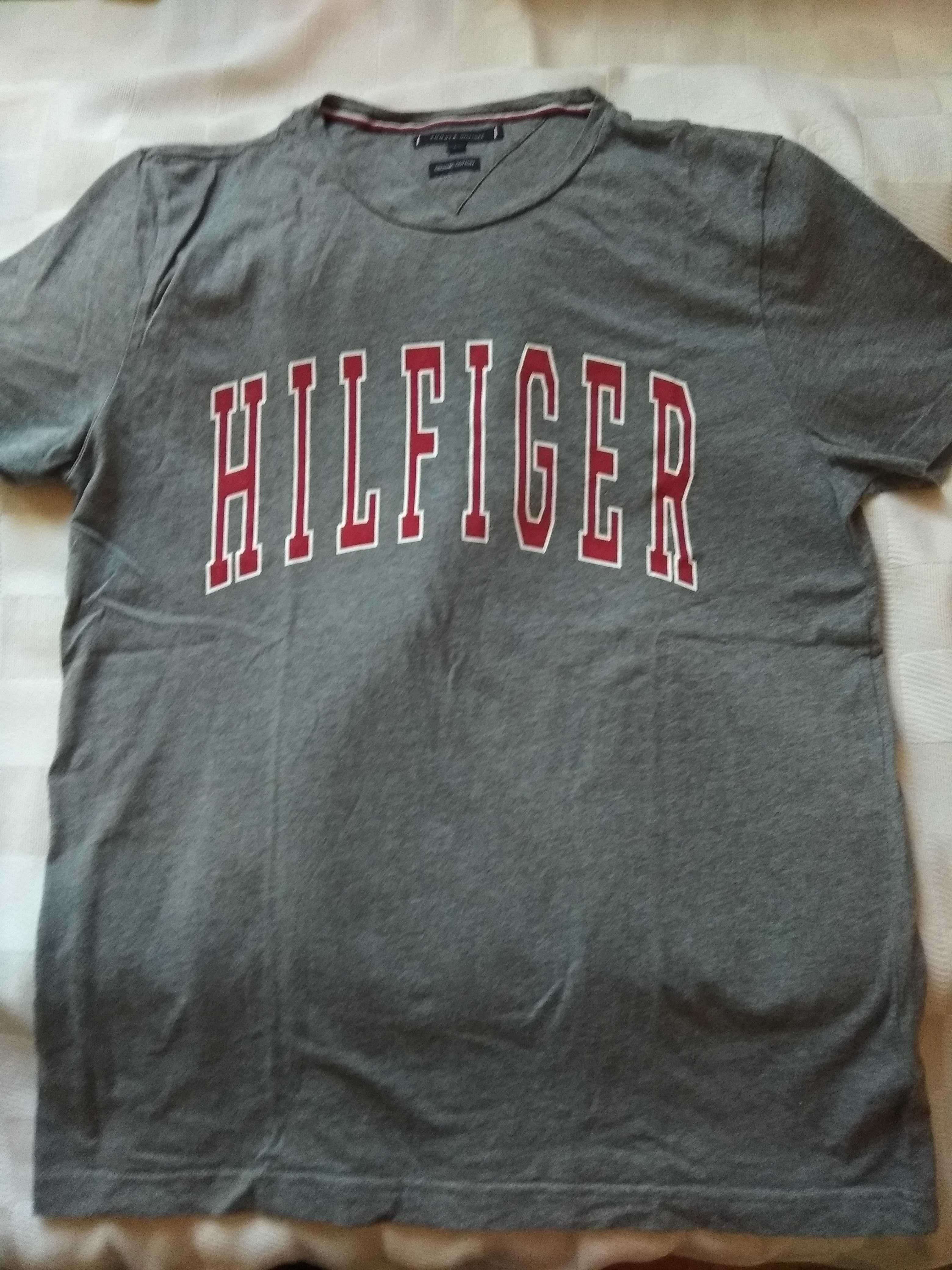 Hilfiger jak nowy Męski t-shirt koszulka L