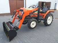 Mini Traktorek Hinomoto NX23(Kubota) 23km 4x4 Rewers Wspomaga z TUREM