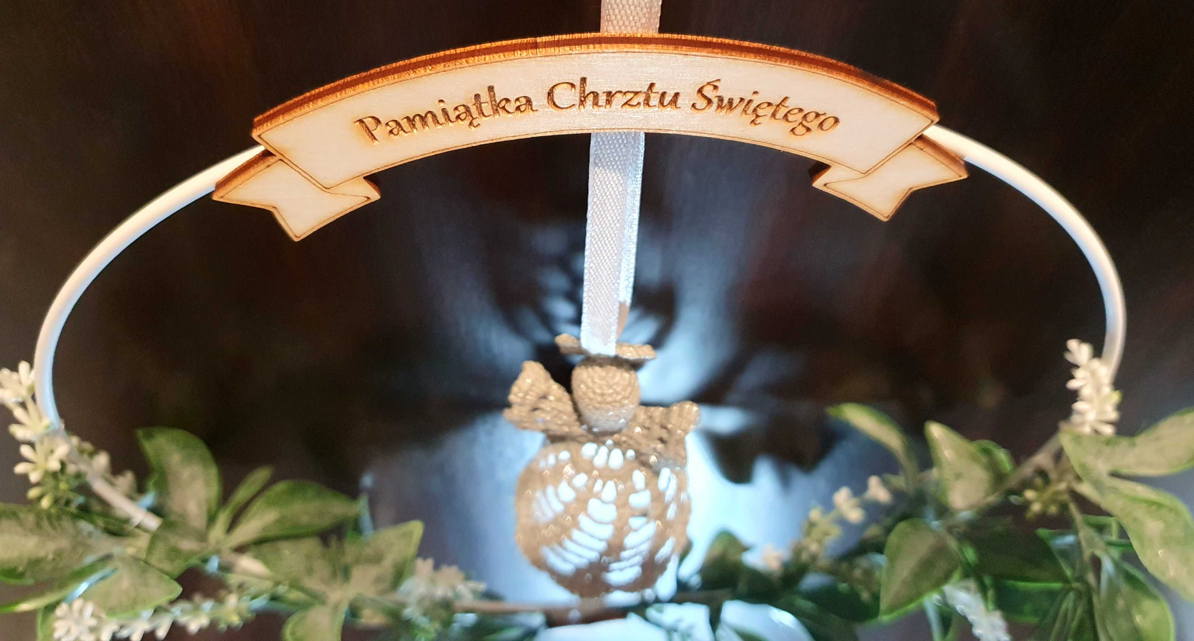 Prezent na chrzest, pamiątka chrztu, anioł na chrzest