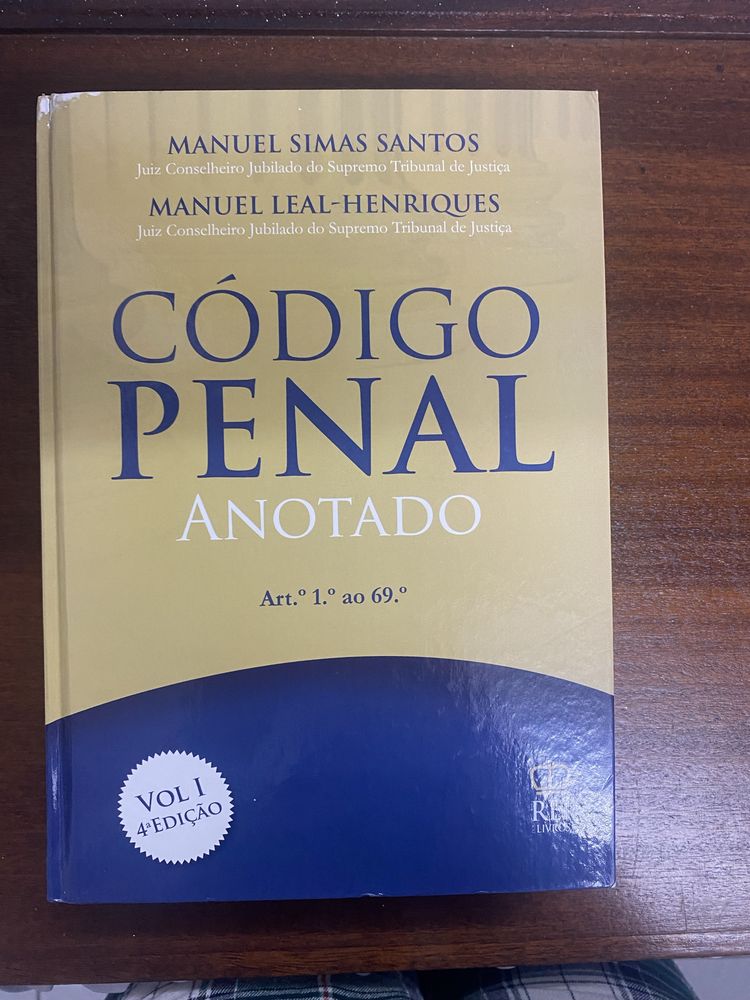 Código Penal Anotado - Livro 1