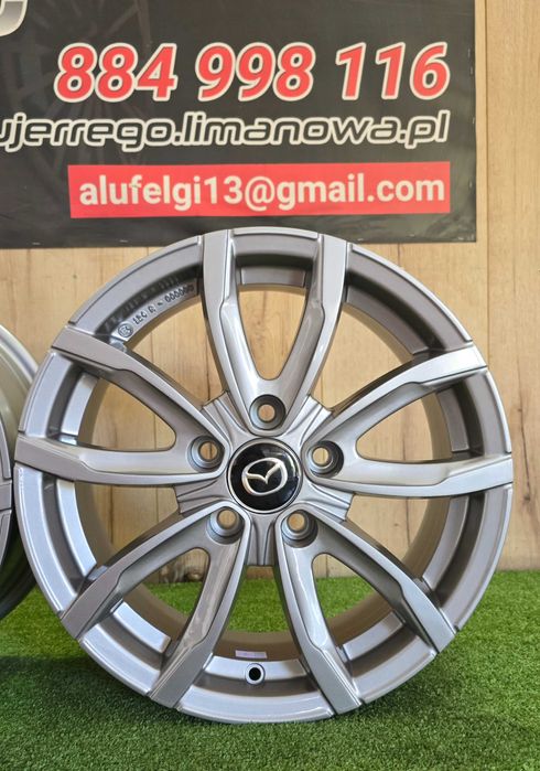 NOWE ALUFELGI MAZDA 16x5x114,3 - Mazda 3,5,6, x3,Cx30 ( ET 40 i 45 )