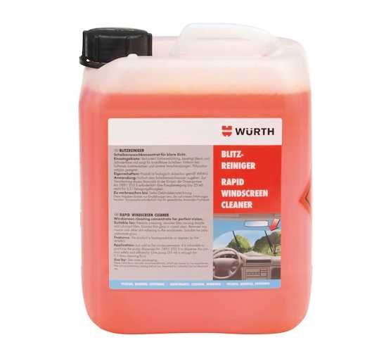 WURTH Płyn do spryskiwaczy, koncentrat, LETNI 5L