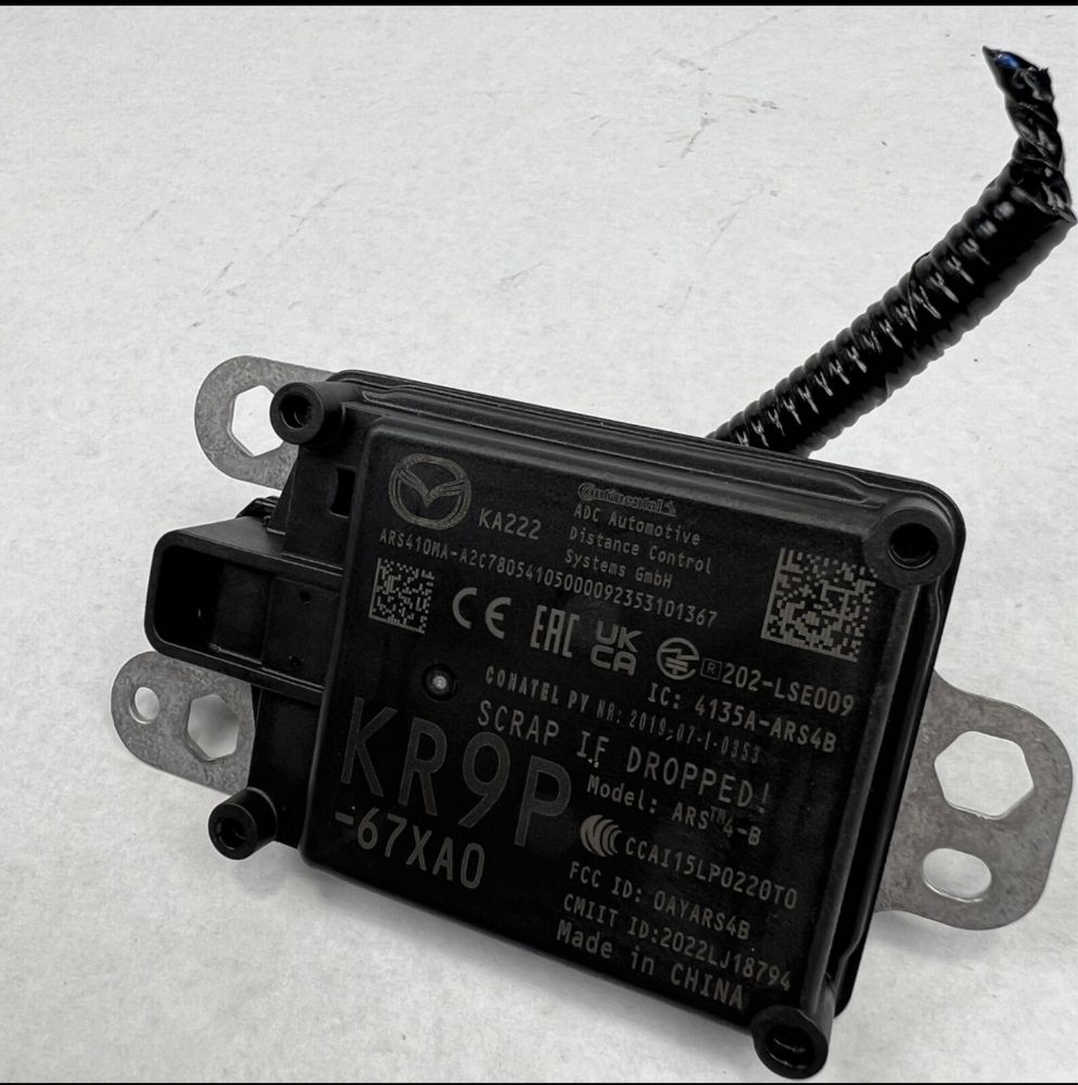 Радар ACC / дистроник KR9P-67XA0 Mazda 3 CX60 CX90 інші USA оригінал
