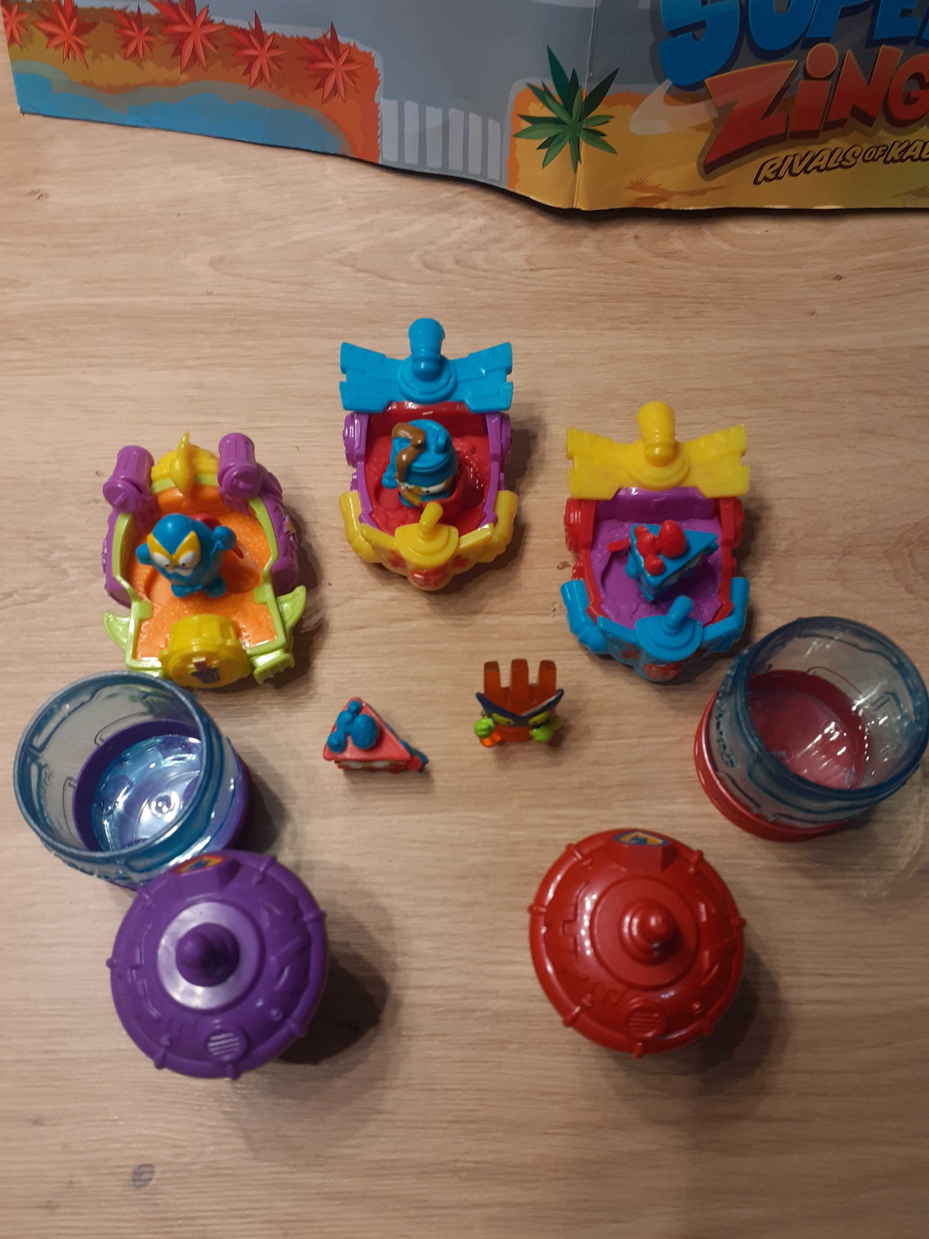 Super zings 3 pojazdy, 2 bazy, 7 Super zings