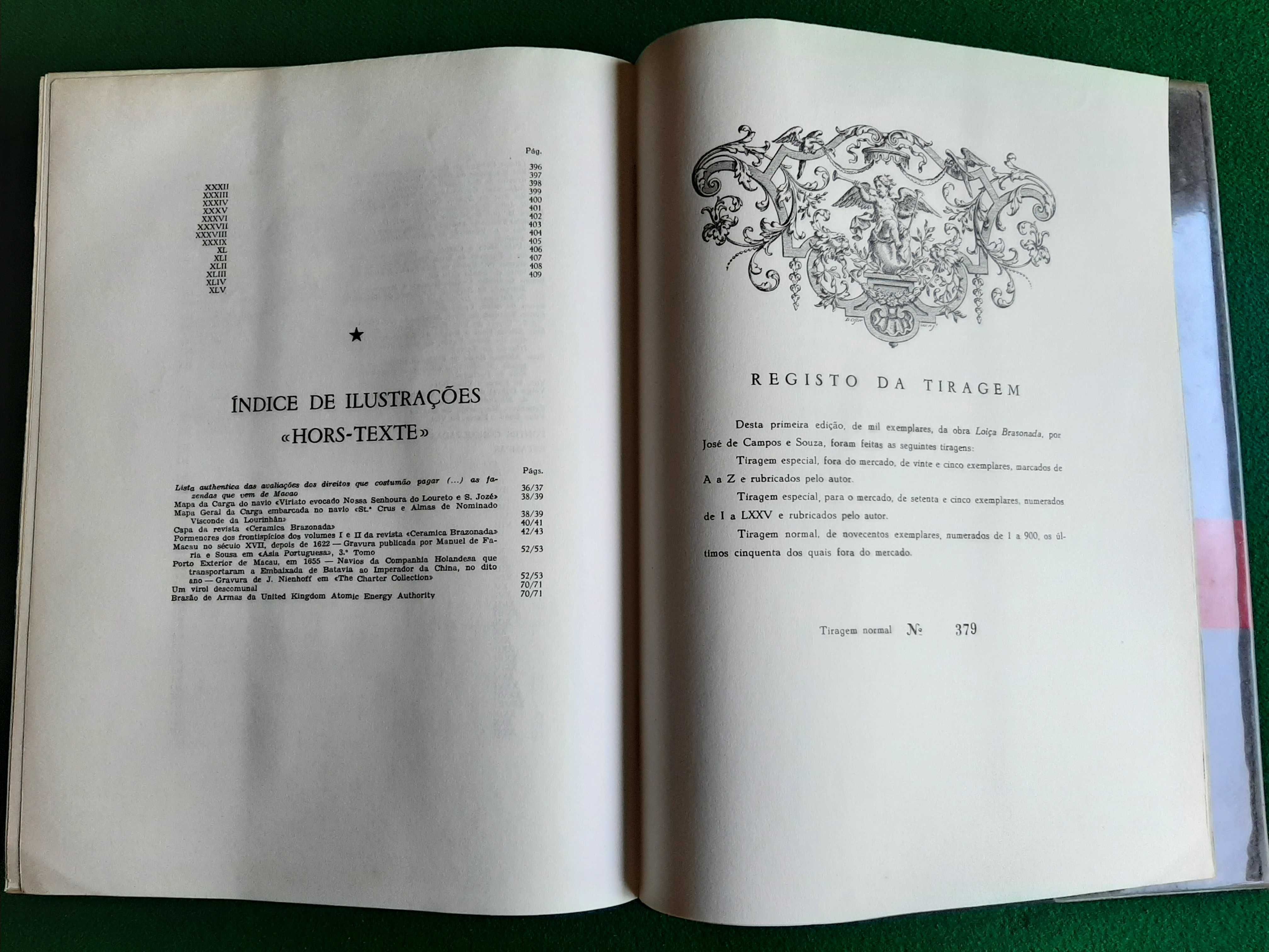 Livro "Loiça Brasonada" 376/900