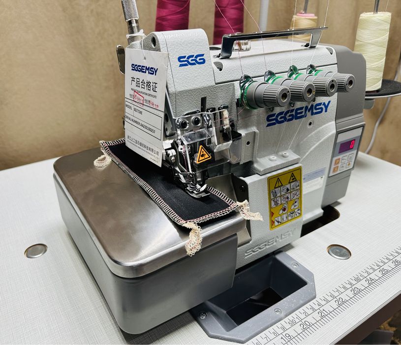 Продам швейная машина оверлок Gemsy сервомотор швейное siruba Typical