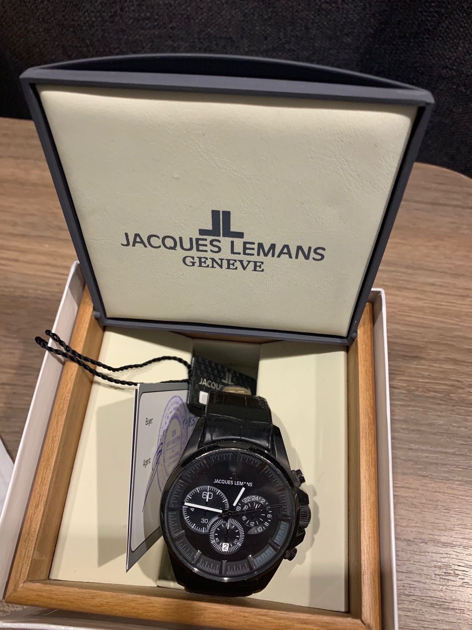 Часы Jaques Lemans 1-1655F Chronograph
