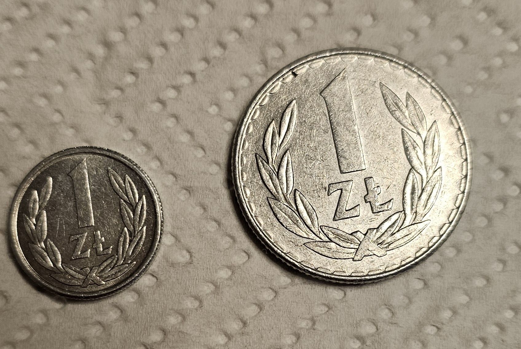 Moneta 1 zł.1987 i 1zl. 1990