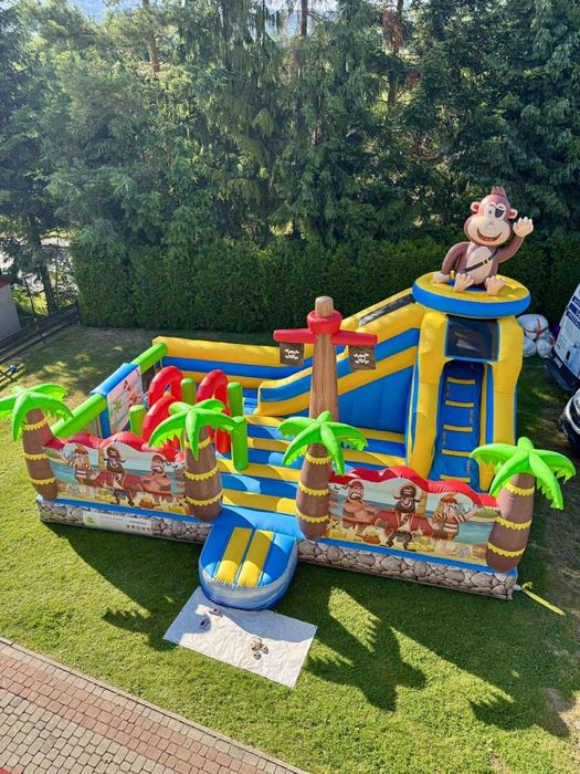 Dmuchaniec dmuchany plac zabaw pirat