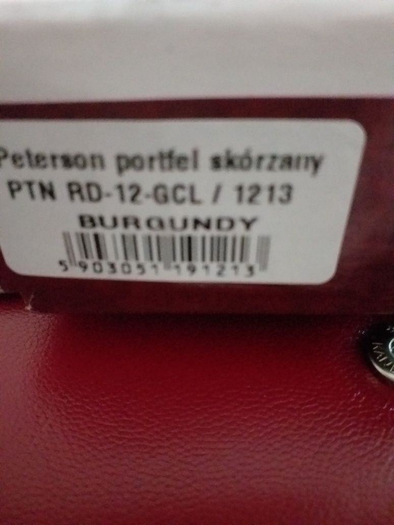 Portfel damski ,nowy ,duży, Peterson