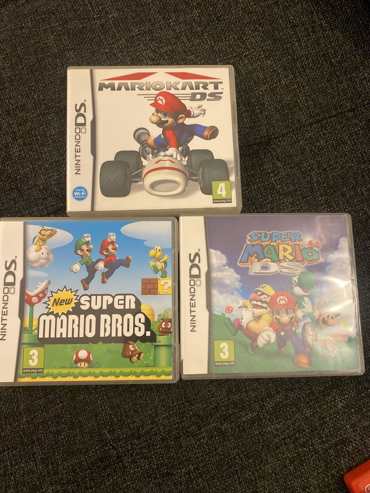Caixas vazias para jogos Nintendo DS