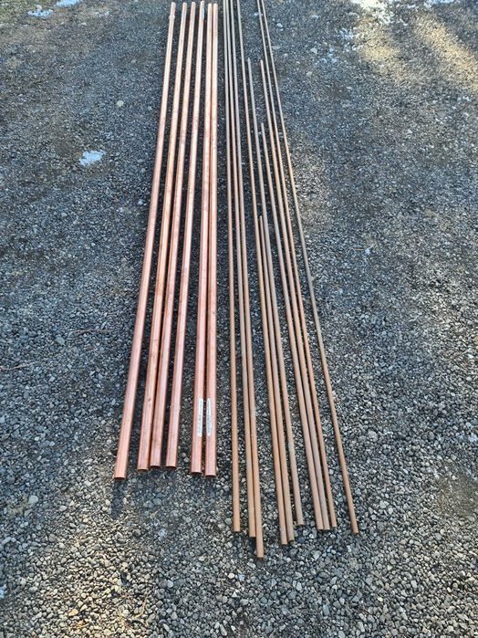 Rury miedziane 12mm 15mm i 28 mm