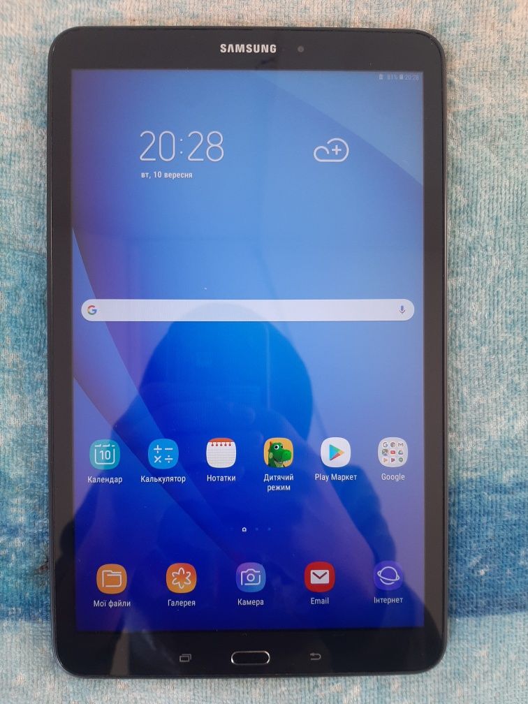 Планшет великий Samsung Galaxy Tab A 10.1 SM-T580 32GB