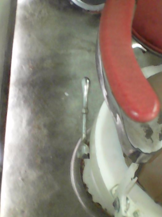 Cadeira de barbeiro para decoracao ou uzo