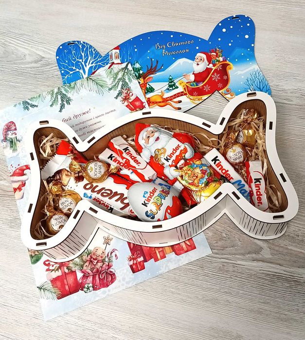 Солодкі подарунки до дня Св. Миколая