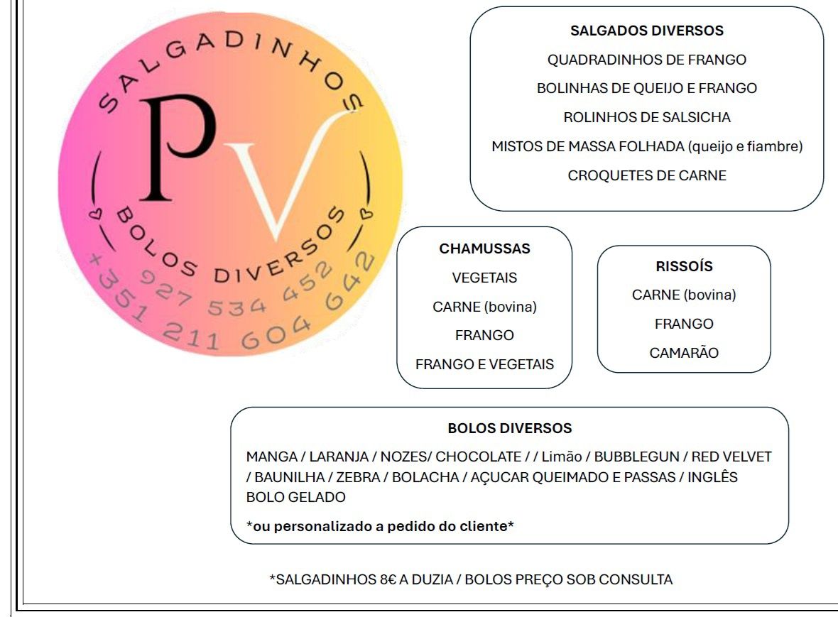 Salgadinhos diversos