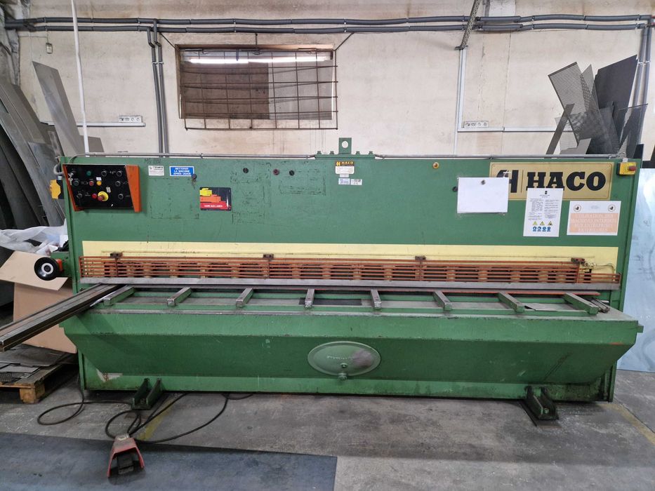 Gilotyna HACO TS 306 – 3050 mm × 6 mm, stan techniczny bardzo dobry