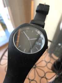 zegarek damski ICE, używany ,czarny ze srebrem,do kolekcji,limitowany