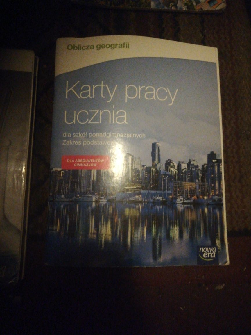 karty pracy ucznia biologia na czasie nowa er oblicza geografii chemia