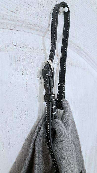 ZARA Вовняна сумка хобо шопер нова (100% вовна)