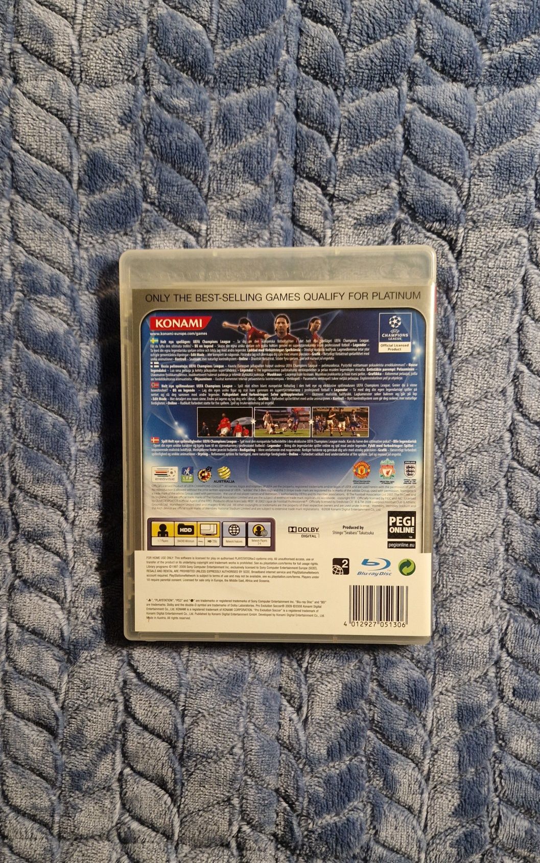 Jogo PES 2009 para PS3