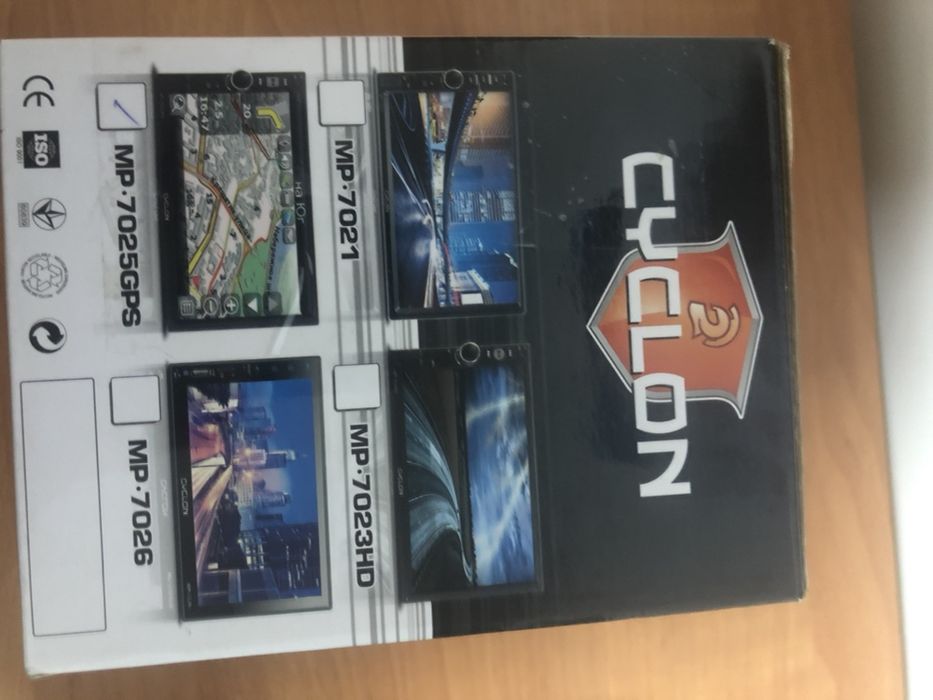 Магнітола 2din універсальна циклон cyclin