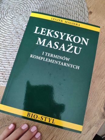 Książka Leksykon Masażu i terminów komplementarnych
