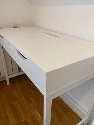 IKEA white work desk