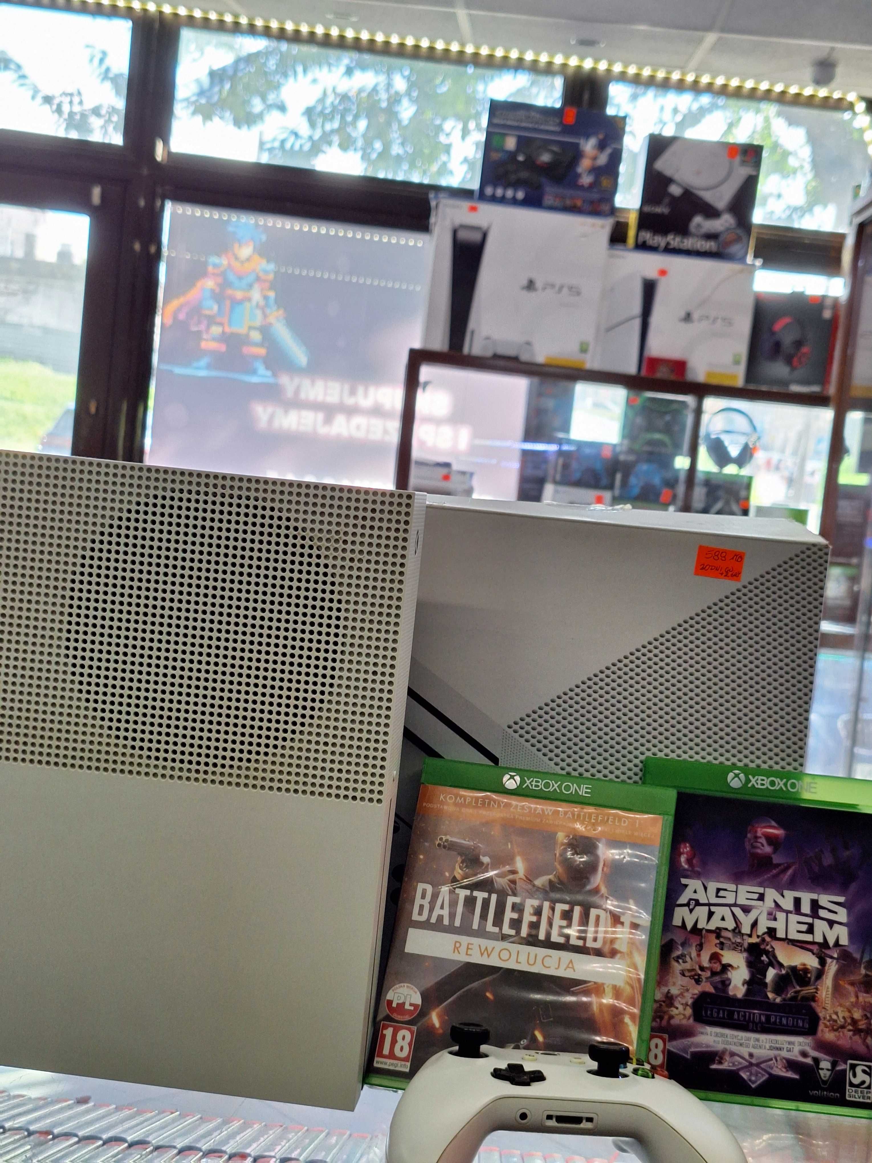 Konsola Xbox One S  1TB + Gry, BDB, CentrumGrania