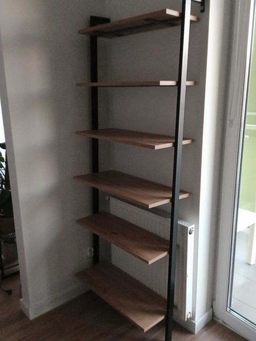 Metalowy stalowy stelaż do regałów półek do regału regały półki LOFT