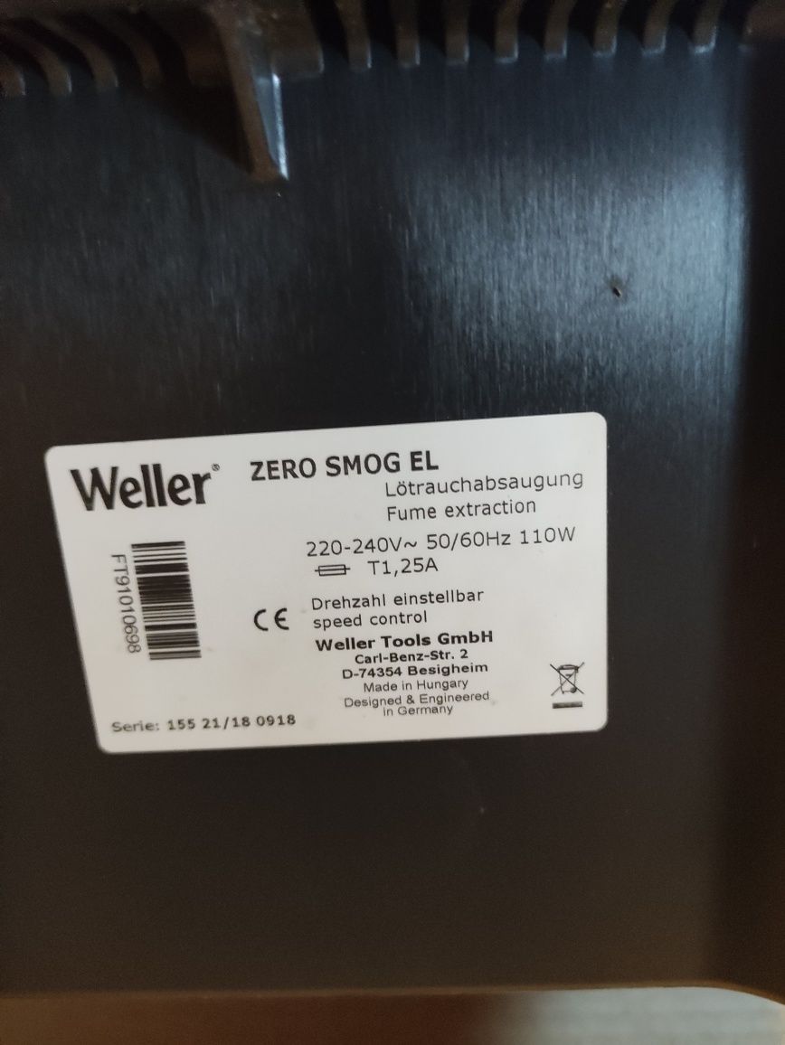 Weller Zero Smog El