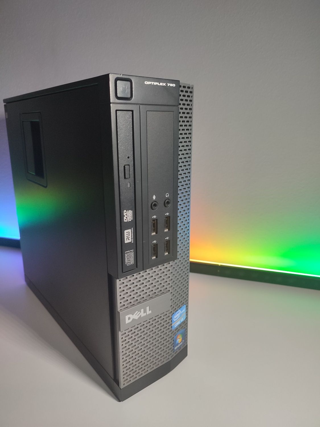 (Tanio) Komputer + Monitor 75Hz, 20 cali /i5-2400/8GB RAM/SSD/Wi-Fi