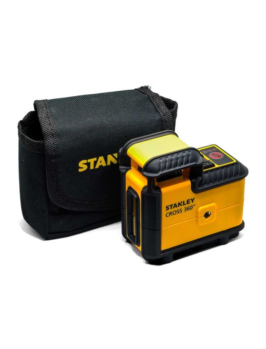 Laser krzyżowy Stanley Cross 360 - Czerwony | Super stan!