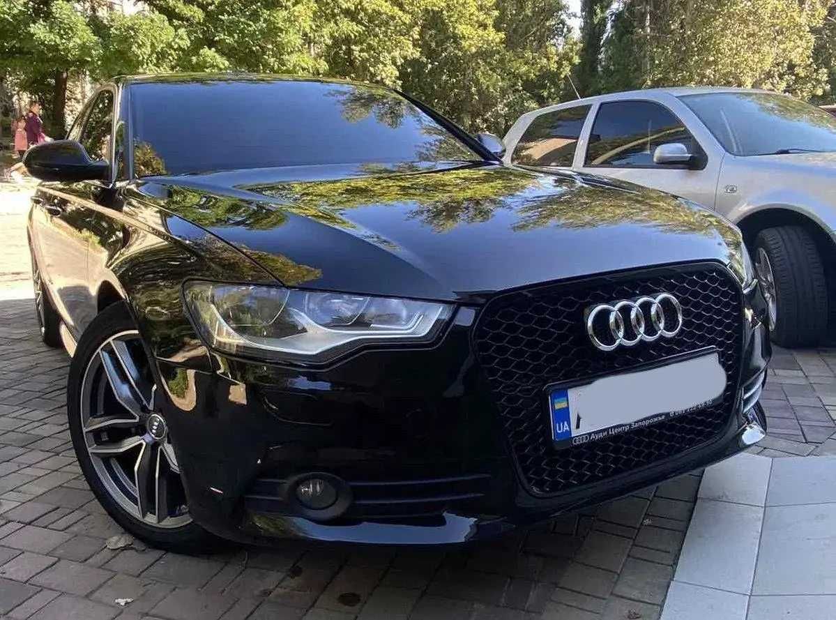 Решетка радиатора Audi A6 C6 C7 (05-18) стиль S6 RS6 Ауди А6 С6 С7