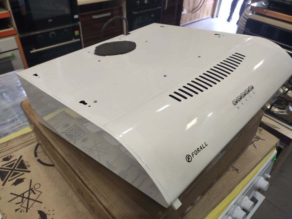 Вытяжка кухонная  FORALL SHF0950WH Белая Турция