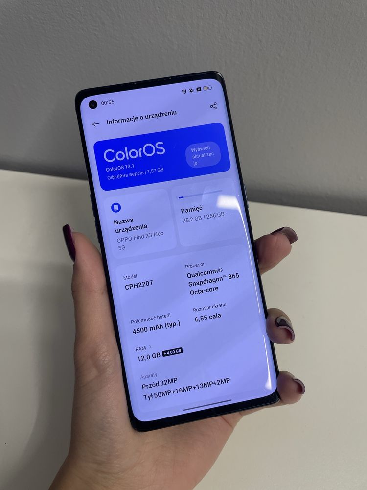 Oppo find x3 neo 12/256