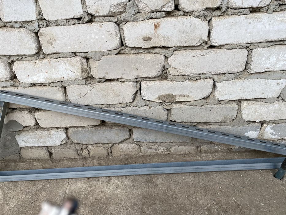 Угловая конструкия под солнечные панели 13шт., нержавейка,