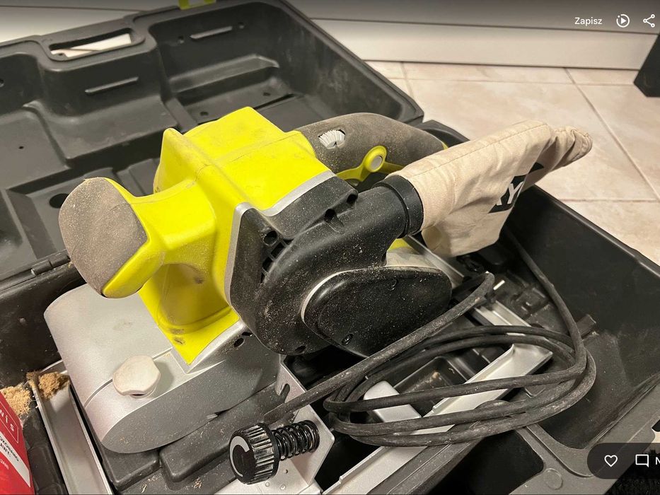 Szlifierka taśmowa Ryobi EBS1310VFHG 350 W