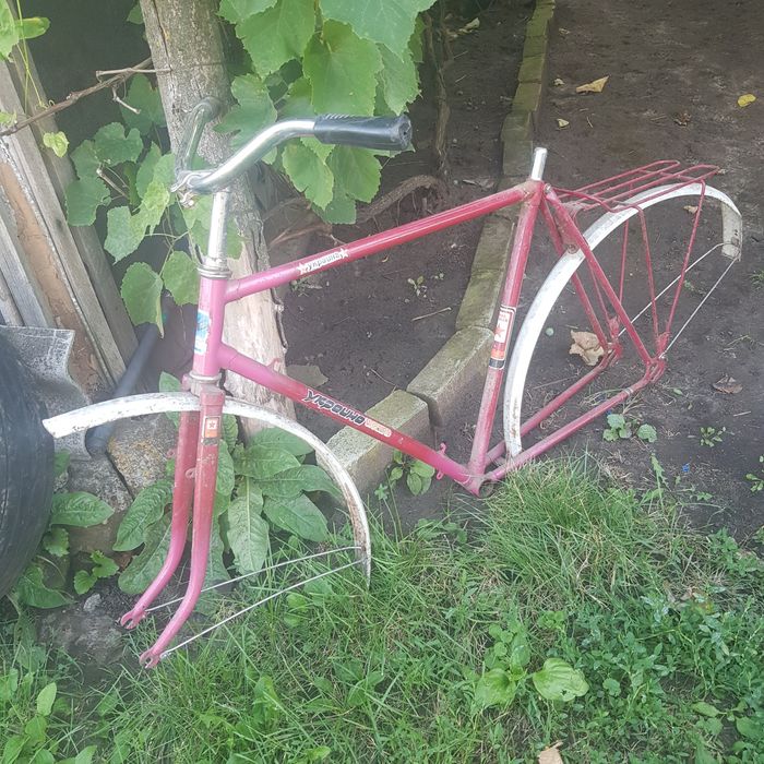 Новая рама на велосипед.