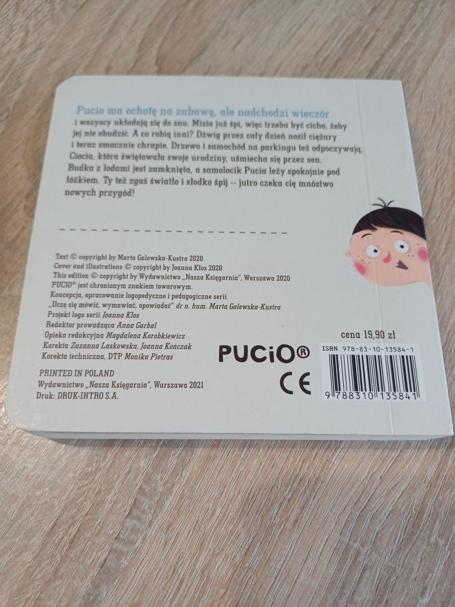 Ksiązka Pucio mówi dobranoc
