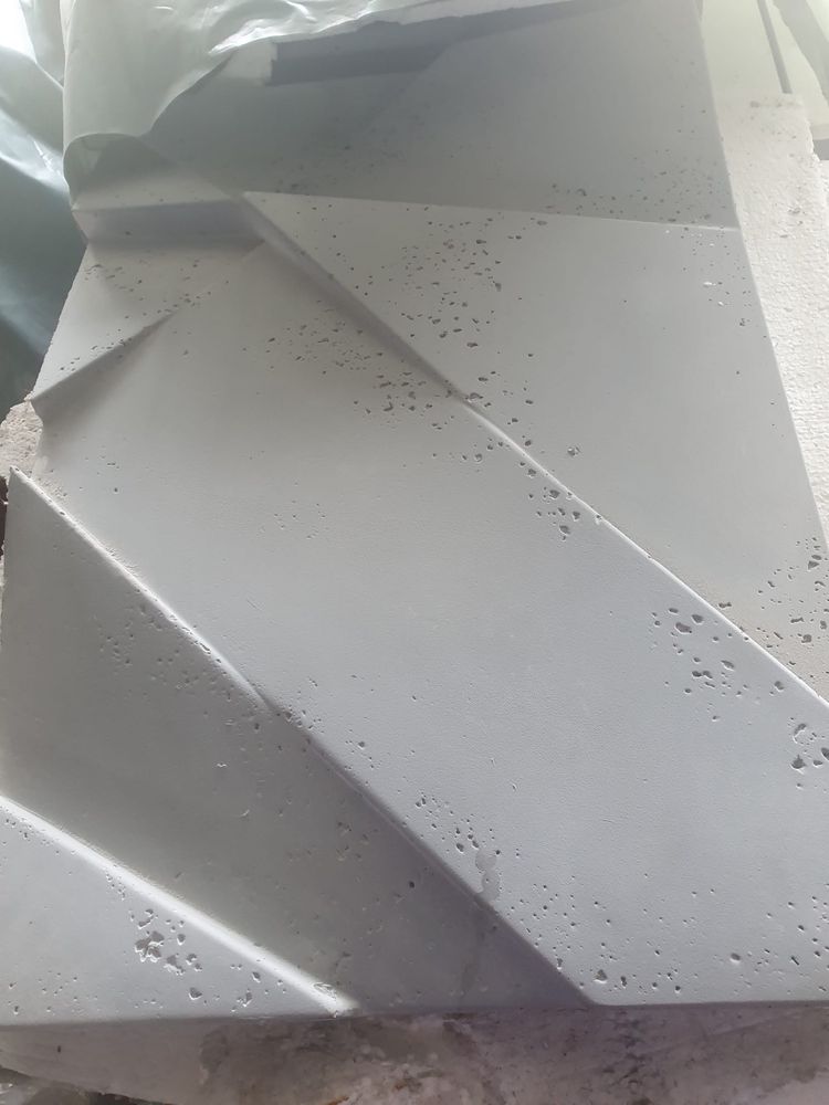 Nowe panele płyty beton architektoniczny jasno szare